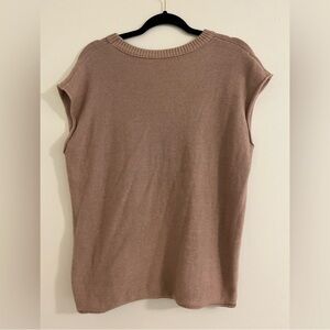 Women's Cap Sleeve Knit Top